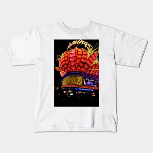 Flamingo Hotel Neon Signs Las Vegas America Kids T-Shirt